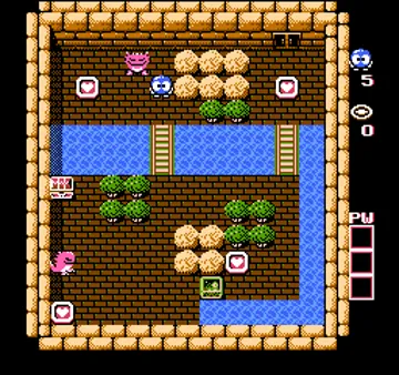 Adventures of Lolo (USA) (Virtual Console) screen shot game playing